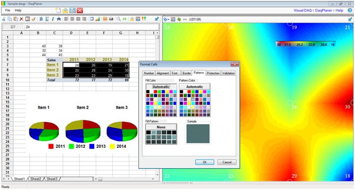 DaqPlaner Screenshot
